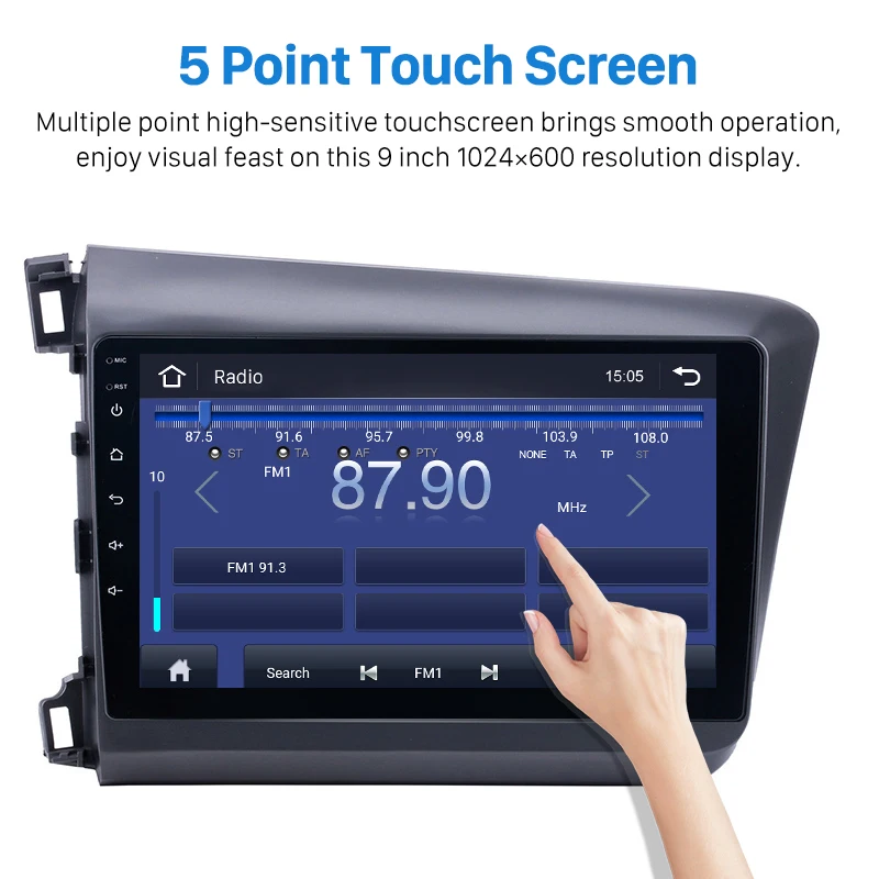 Seicane 9 &quotAndroid 1 GPS навигация автомобильное радио головное устройство плеер для 2012