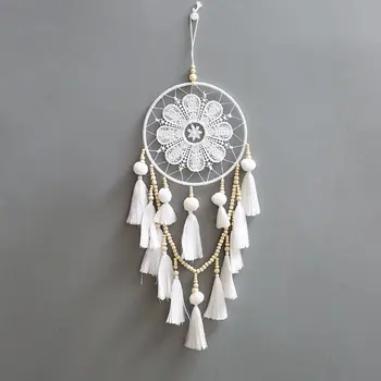 

XR093 Wind Chimes Handmade Indian Dream Catcher Net Wall Hanging Dreamcatcher Craft Gift Home Decoration