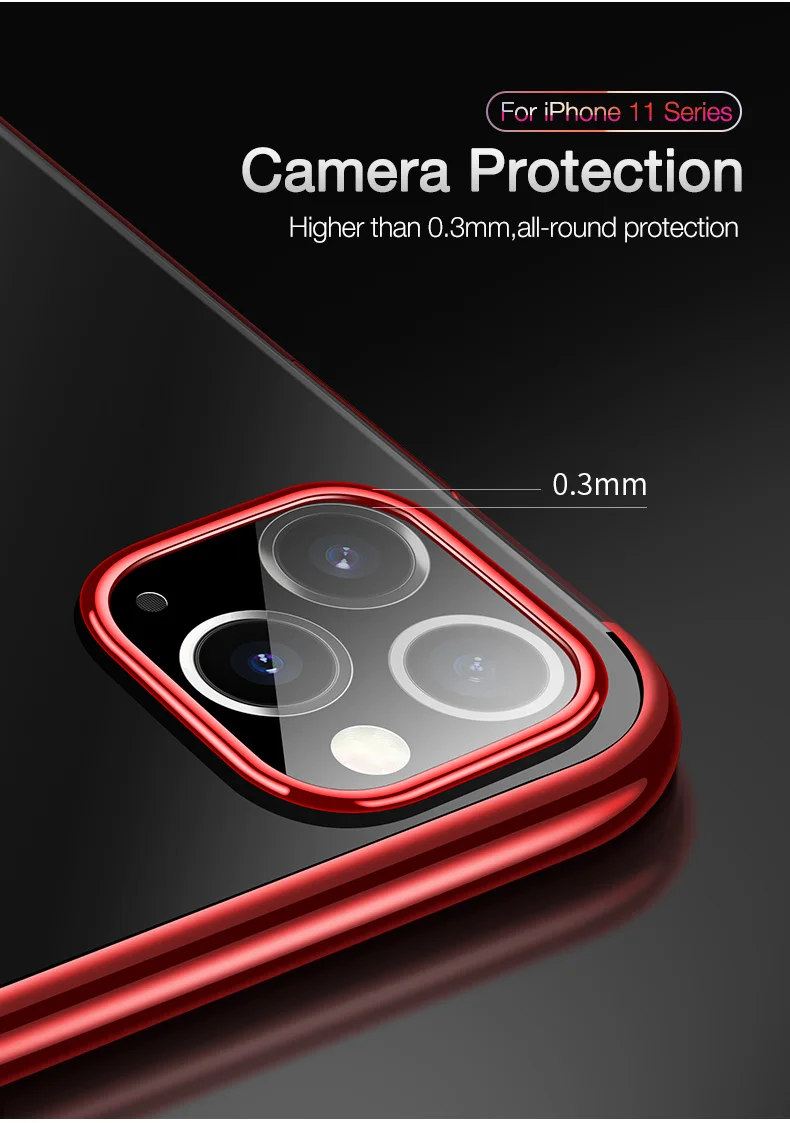 plating TPU phone case for iPhone 11 pro max (5)