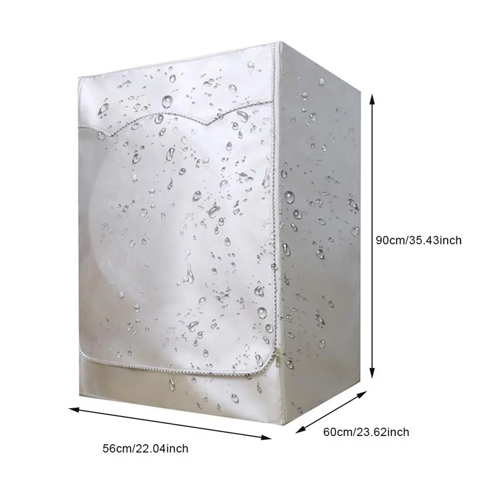 56x60x90cm Чехол для стиральной машины для фронтальной шайбы нагрузки дома Солнцезащитная сушилка для одежды водонепроницаемый пыленепроницаемый чехол Защитная пыль - Цвет: 56x60x90cm