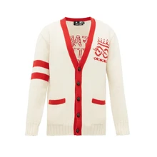 DUYOU осень зима свитер, мужской кардиган гораздо лучше не буквы вязаный свитер мужской повседневный Модный высококачественный свитер