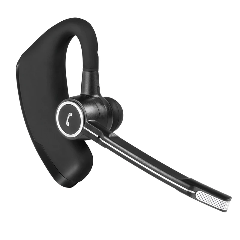 Wireless Bluetooth Headset Hanging Ear Business Headset Voice Control Voice Report Wireless 4 1 Bluetooth Headset