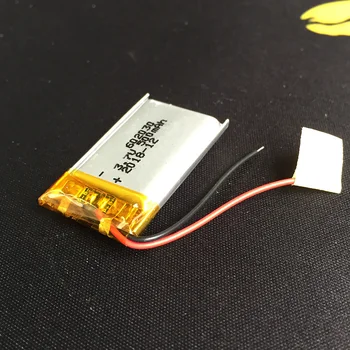

500mAh 602030 3.7V lithium polymer battery, Bluetooth MP3 MP4 Smart Watch wireless card audio recorder Rechargeable Li-ion Cell