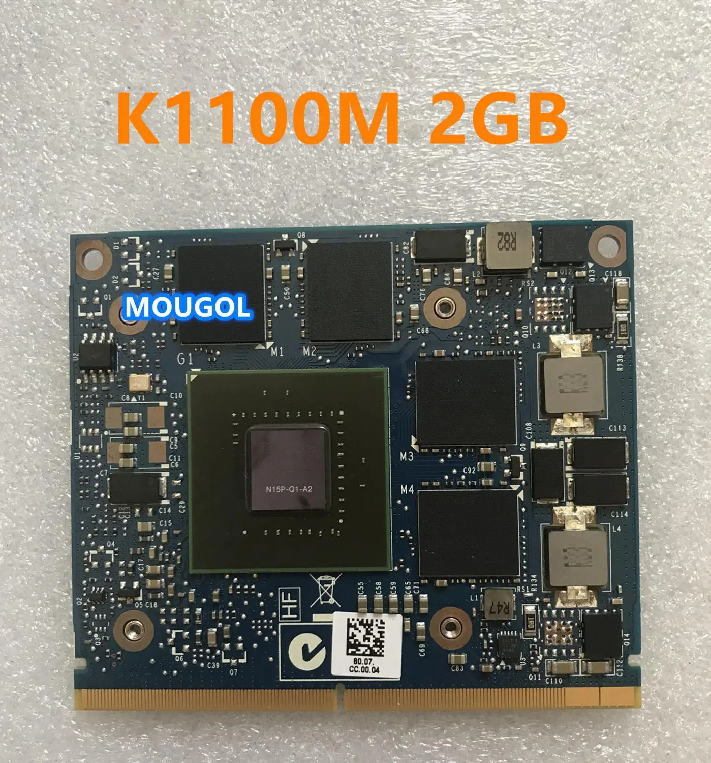 Видеокарта K1100M Vga для ноутбука HP Elitebook ZBOOK15 G1 G2 DELL M4600 M4700 M4800 | Компьютеры и офис