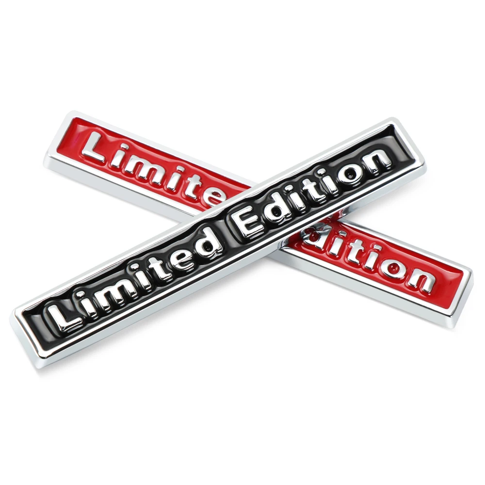Car Styling Limited Edition Emblem Sticker For peugeot 207 107 polo 6r volvo v70 renault captur toyota aygo opel astra h bmw f30 |