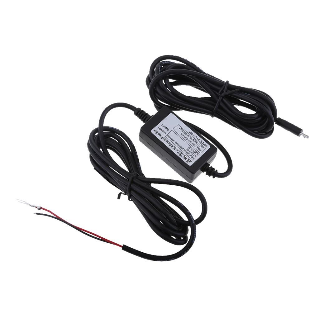 Car Charger Converter Micro USB For Camera Recorder DVR Exclusive Power Box