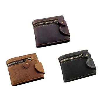 

Men's Business Genuine Leather Wallet Pocket Credit Card Holder Bifold Purse