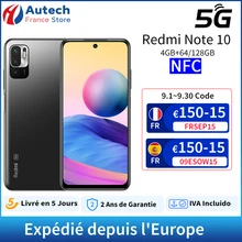 Global Version Xiaomi Redmi Note 10 5G Smartphone Dimensity 700 90HZ 6.5" DotDisplay 48MP Quad Camera 5000mAh