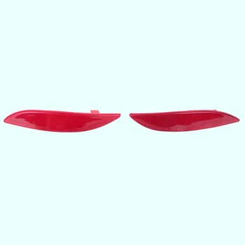 

2 Pcs Car Reflective Strip Suitable for Renault Megane Mk3 Rear Bumper Signal Lamp Light Reflector, 1 Pcs Right 265600004R,3804