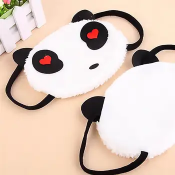 

2pcs Lovely Cotton Face Cover Cartoon Panda Pattern Warm Mouth Nose Cover