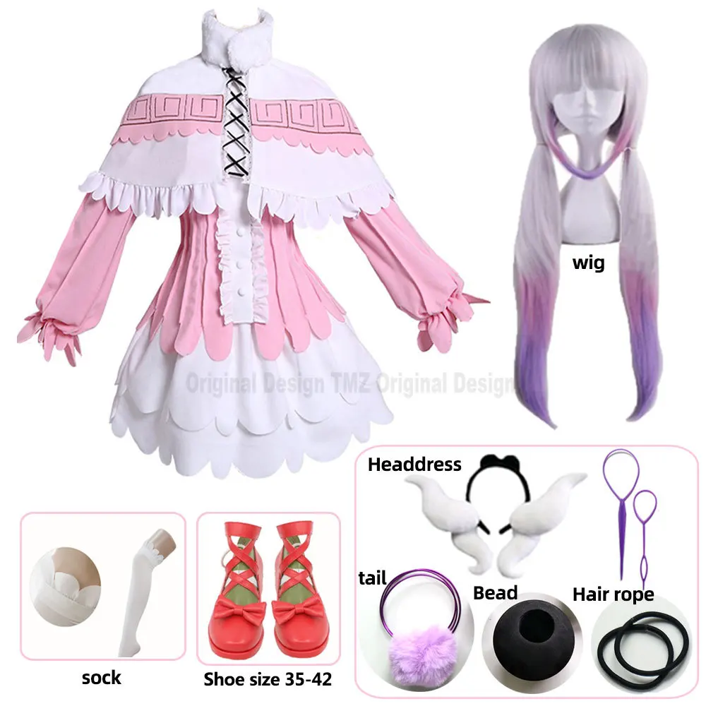 Новый Косплей Канны японское аниме мисс Кобаяши Дракон горничная Камуи косплей