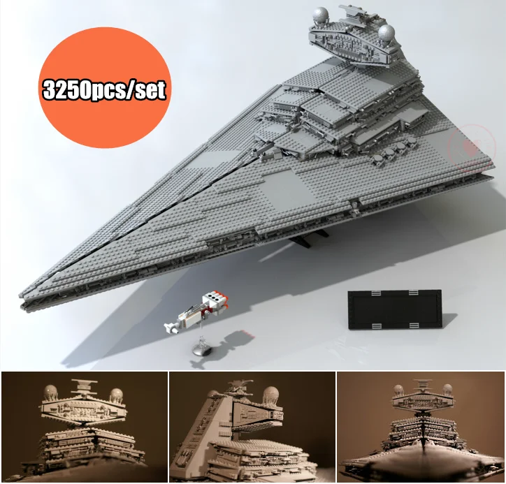 

Star Imperial Super Model Destroyer Building Blocks Wars Executor Star Ship Technic Star Wars fit 10030 Child Toys Gift Bricks