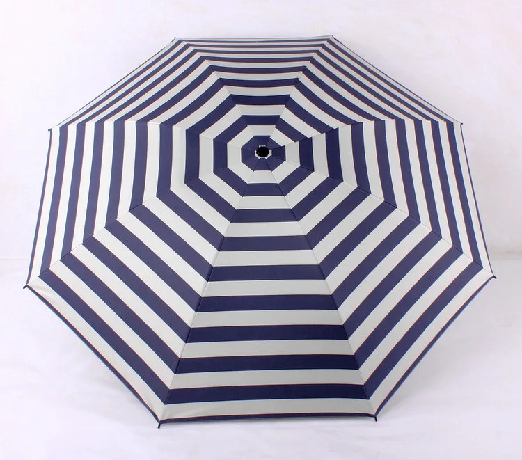 YADA Stripe Reverse Umbrella Parasol Folding Rainy Automatic Umbrellas For Women Men UV Stripe Outdoor Windproof Umbrella YD219