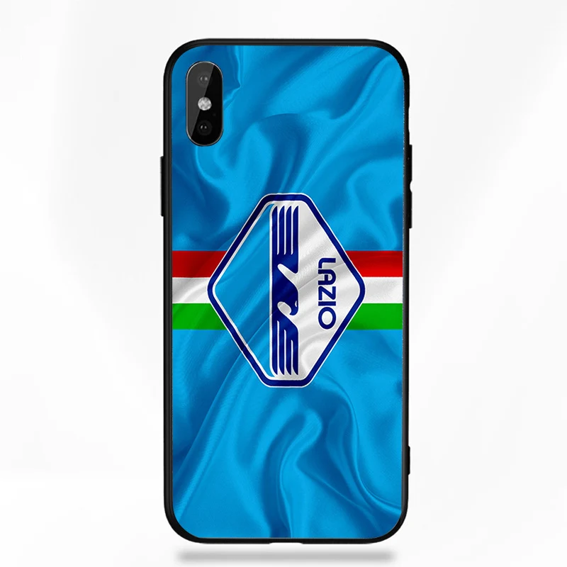 Чехол для телефона Milinkovic Savic для iphone DIY для Lazio FC чехол черный мягкий Уретановый Термопластик(tpu) для iphone 11Pro X XR XS MAX 7 8 7plus 6 6S 5S SE 5 - Color: A1918