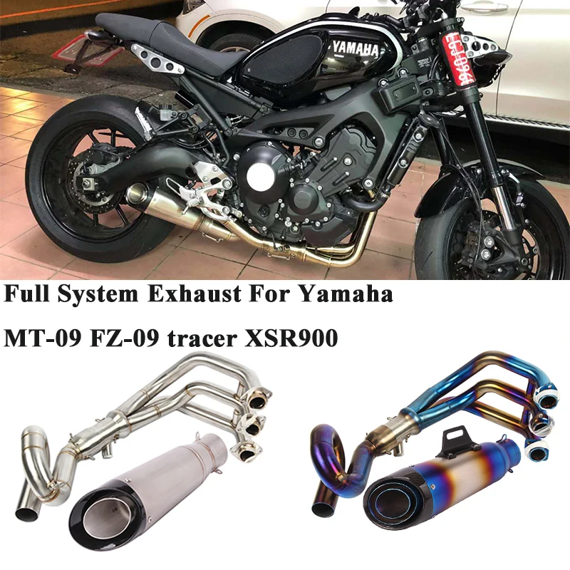 Полный Sysrem выхлопной газовый глушитель для мотоцикла GP Yamaha MT-09 трассировщик 900