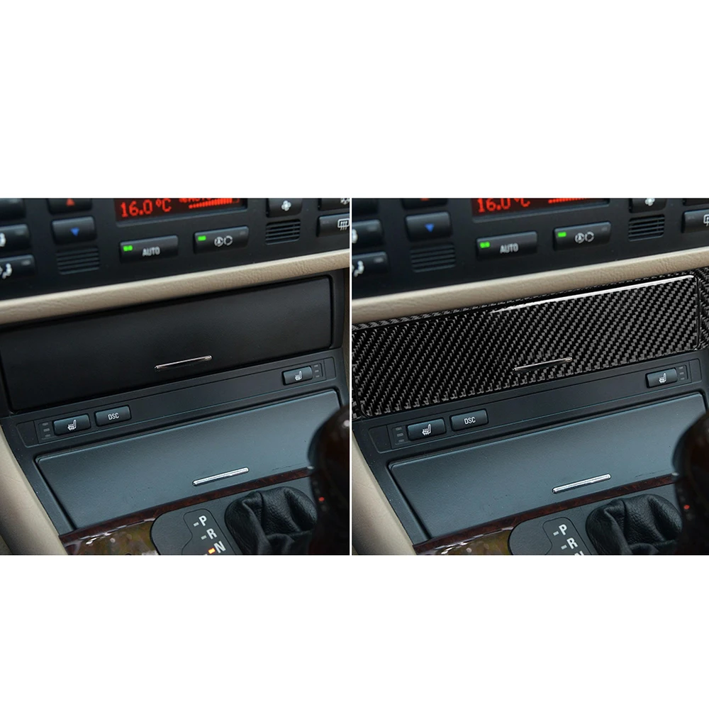 Подсветка приборной панели из углеродного волокна коробка передач, обрезная рамка для ключей, декоративная крышка, авто Стайлинг для BMW 3 серии E46(1998-2005