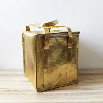 

6-8-10 inch Insulated Picnic Cooler Bags Cake Pizza Lunch Picnic Box Insulated Cool Handbags Ice Pack Thermol bwb08
