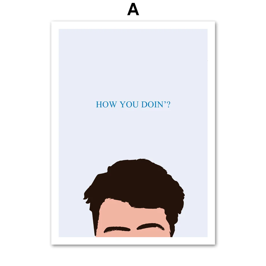 Friends-TV-Show-Door-Smelly-Cat-Nordic-Posters-And-Prints-Wall-Art-Canvas-Painting-Classic-Wall (3)