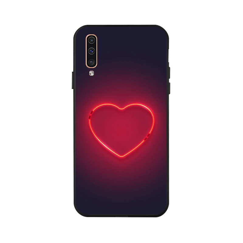 3D DIY Painted Case For Samsung A50 Case Silicon Black Case For Samsung Galaxy A40 A70 A60 A30 A10 A20 A20e A2 Core Cover Fundas - Цвет: X084