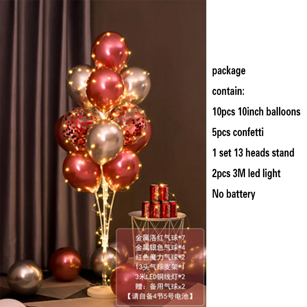 Palloncino a osaico con nuero 3, decorazione per feste di copleanno