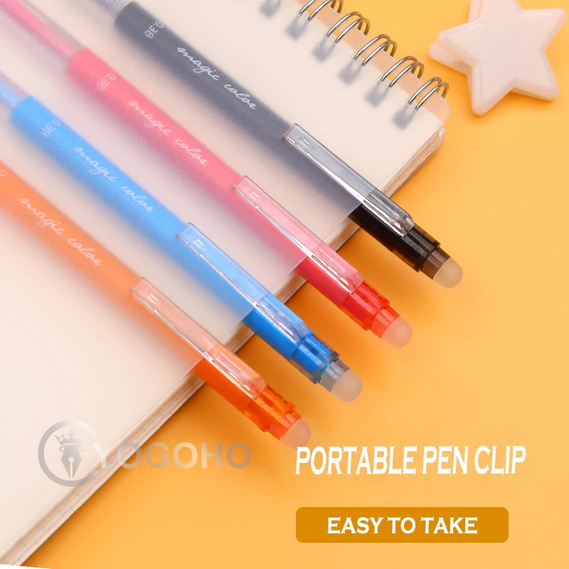 Erasable Colored Pens: 6 Pack