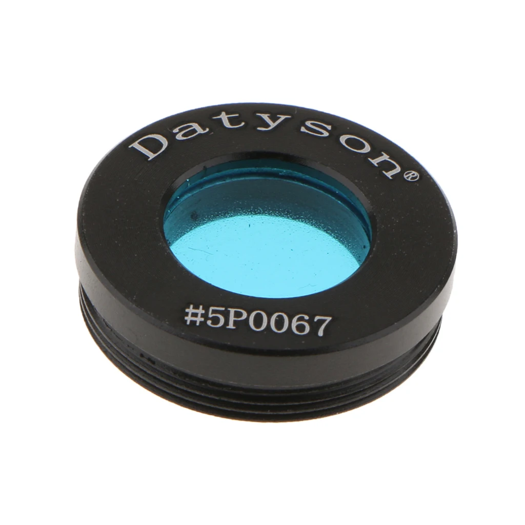 0.965 Inch Astro Optics Filter Nebula Filter for Astronomical Telescope Measurement Tools Blue Color #80A