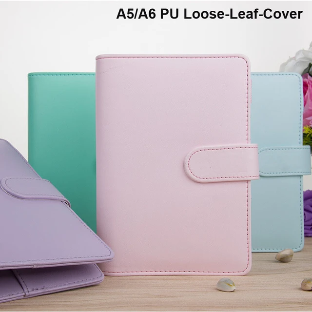Leather Journal Cover Set Of 3 Card Folder A5/A6/A7 Field Notes Cover Office  Organizers Stationery Supplies (1 Set) - AliExpress