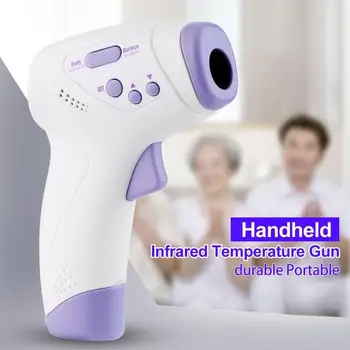 

Baby/Adult Handheld Temperature Gun Home Digital Non-contact IR Infrared Thermometer Forehead Body Temperature Measuring Tool