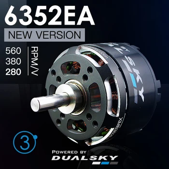 

DUALSKY XM6352EA lll EA5322 6350 Brushless Motor 280KV 380KV 560KV for Fixed Wing RC Airplane