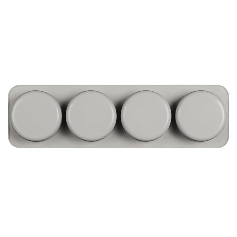 4 Grid Household Soap Molds DIY Soap Making Molds Bathroom Storage Supplies Durable Dropshipping P