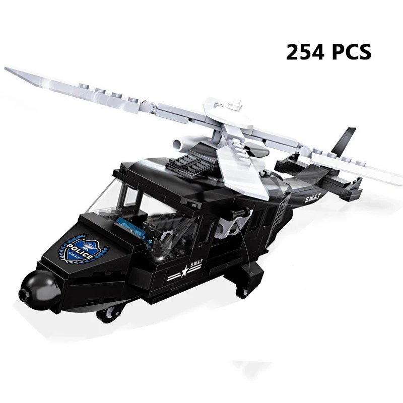 City Police Special Forces Military Model Building Blocks Swat ...