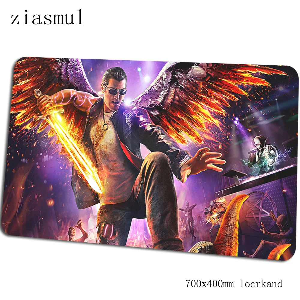 Saints row коврик для мыши геймер 700x400x3 мм игровой коврик для мыши pc notbook Настольный коврик подставка для запястья padmouse игры pc gamer коврики геймпад - Цвет: Size 700x400x3mm