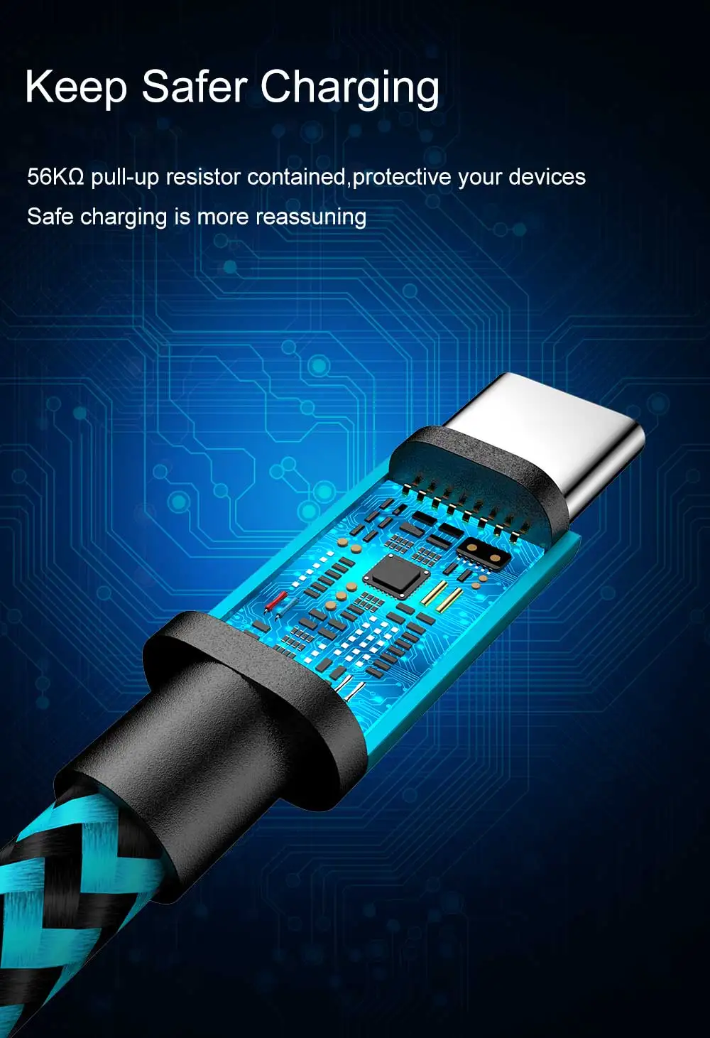 MUSTTRUE кабель usb type C с нейлоновой оплеткой для xiaomi redmi note 8 Быстрая зарядка type-c для samsung s9 a70 USB C кабель для передачи данных