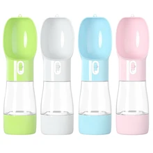 Бутылка для воды для собак, портативный диспенсер для воды для домашних животных, для собак, кошек, для прогулок, для путешествий, кормушка, защита от протечек, кормушка для домашних животных