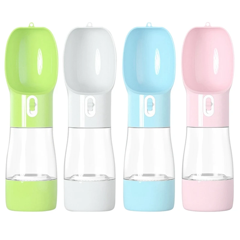 

Dog Water Bottle Portable Outdoor Pet Water Dispenser for Dogs Cats Walking Travel Food Feeder Leak Proof Pet Feeder