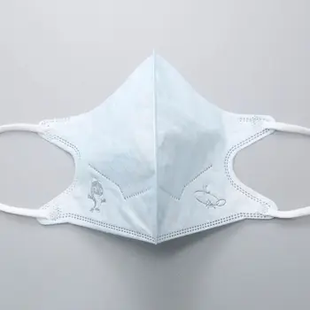 

10Pcs 3D disposable masks children Dust proof Three layers safe and breathable