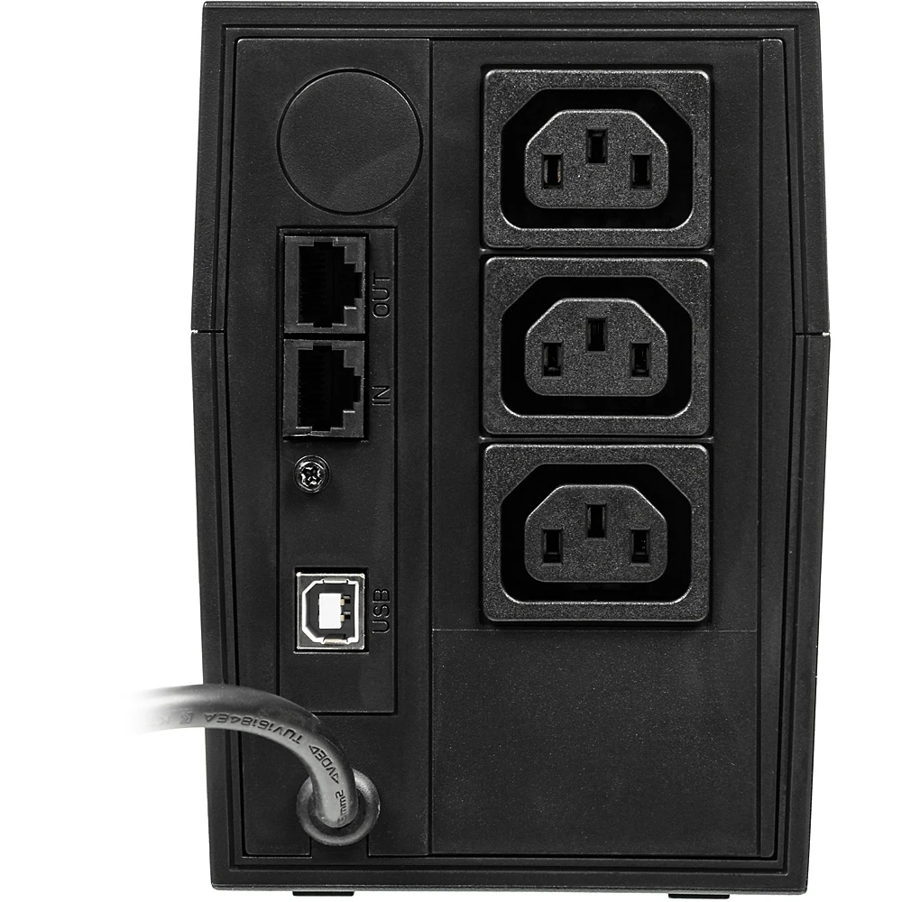 Источник бесперебойного питания Powercom Raptor RPT-600AP 360Вт 600ВА черный