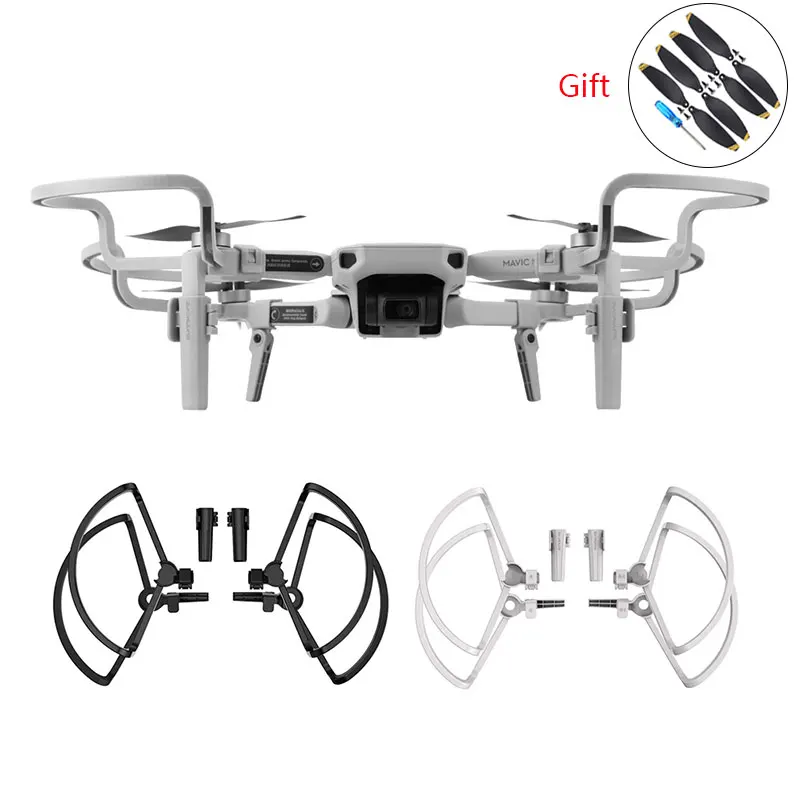 Crazy Sale DOI 4726F Propeller Guard for Dji Mavic Mini Drone Protector Cover Quick Release Props Landing Gears for mavic mini Accessories 