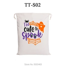 Хэллоуин шнурок сумки 20 шт./лот мешок для Хэллоуина конфетная сумка 8 видов стилей вечерние украшения подарок на Хэллоуин Сумка-тоут сумки