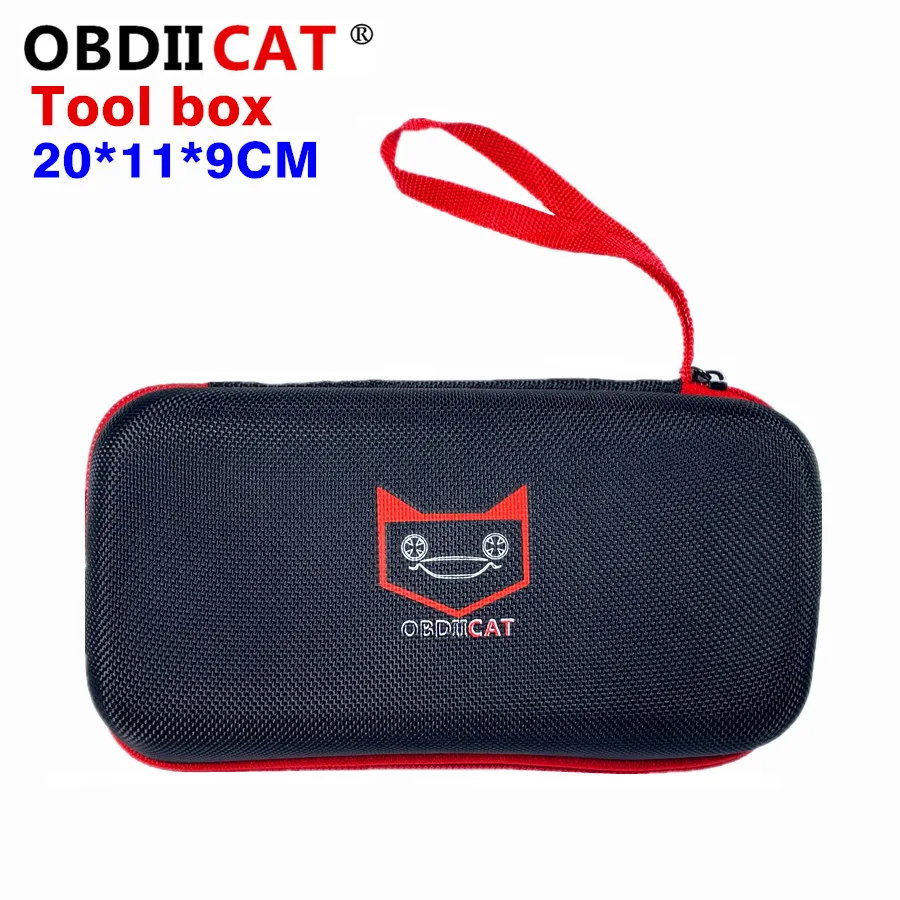 OBDIICAT Plastic Sealed Tool Box Safety Equipment Toolbox Suitcase Resistant Tool Case for jump starter