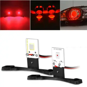 

9-16V LED Devil Eye Demon Evil Eye DRL For Headlight Projector Lens Retrofit Red/Blue/Green Devil Demon Eyes Lights