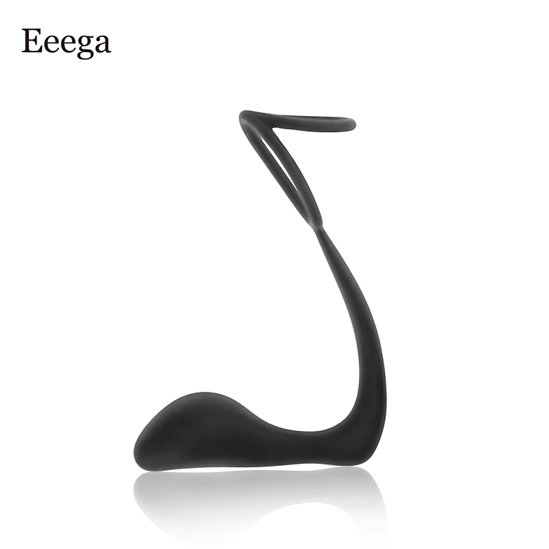 

Silicone Male Prostate Massager No Vibrating Butt Plug Anal Masturbator G Spot Stimulator Adult Toys Anal Sex Toys for Man