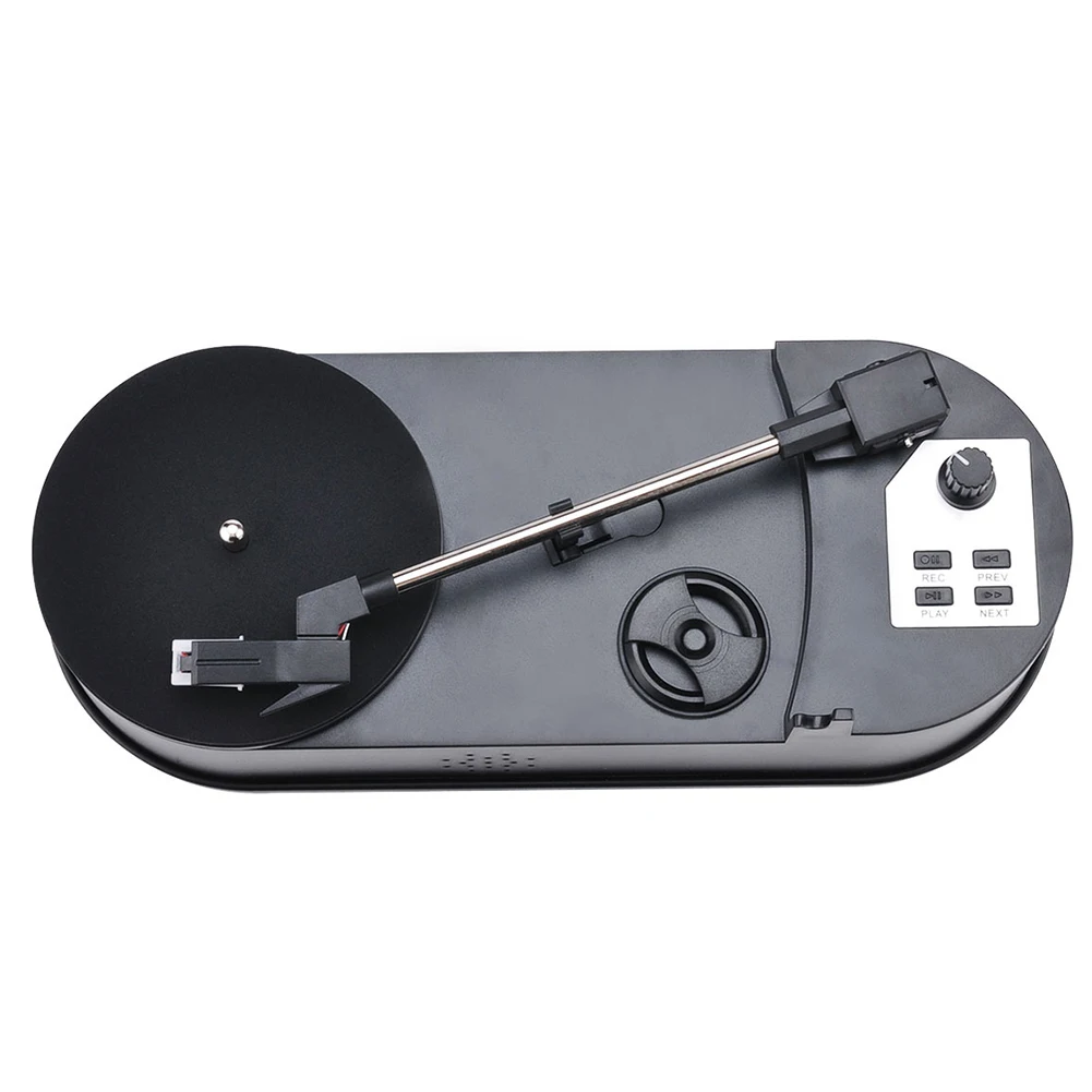 

No Pc Need Gift Easy Use Transfer Simple Vinyl To MP3 Mini Audio Portable Turntable Converter USB Flash Drive Home Record Player