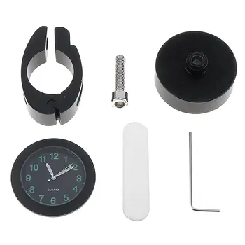 

Universal Waterproof Bike Watch Grow In Dark Clock Motorcycle Alluminum Alloy Dial Mini for Mounting Bicycle Handlebar