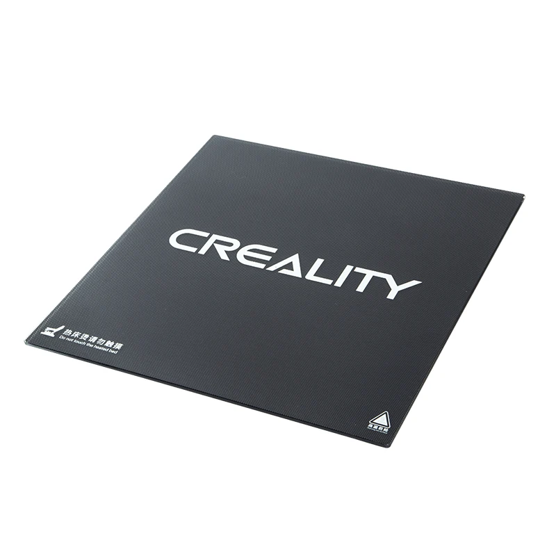 Creality 3d принтер черный карбоновый силиконовый, прозрачный корпус горячей платформы 310*310 мм стекло для Creality 3D CR-10/10 S