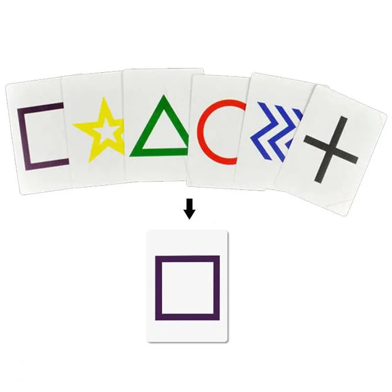 ESP 새로운 플래시 프린터 마술 트릭, 마술사 예측 카드 마술 무대 클로즈업 특수 효과 멘탈리즘 플래시 ESP 카드magic