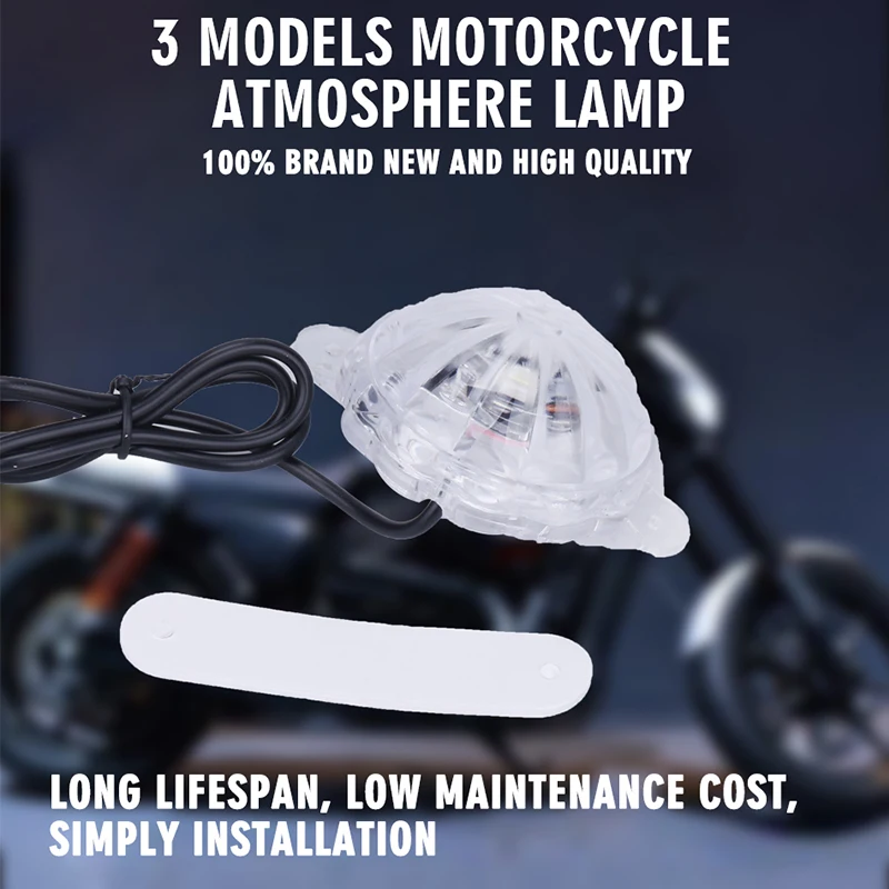 Красный синий белый желтый зеленый декор для moto light шасси под rcycle r атмосферные