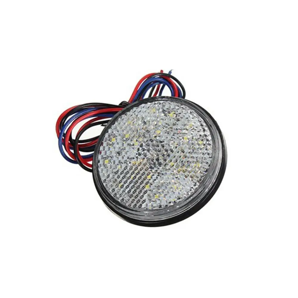 white 1PCS Заводская цена 24 светодиодный moto rcycle тормозной светильник Предупреждение льная лампа moto rcycle тормозной светильник светоотражающий светильник стоп-сигнал светодиодный moto CSV - Цвет: white 1PCS