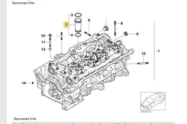 1 шт свечи зажигания выхлопная труба для BMW E81 E88 E46 E90 X1 E84 X3 E83 118i 120i 320i 11377509627