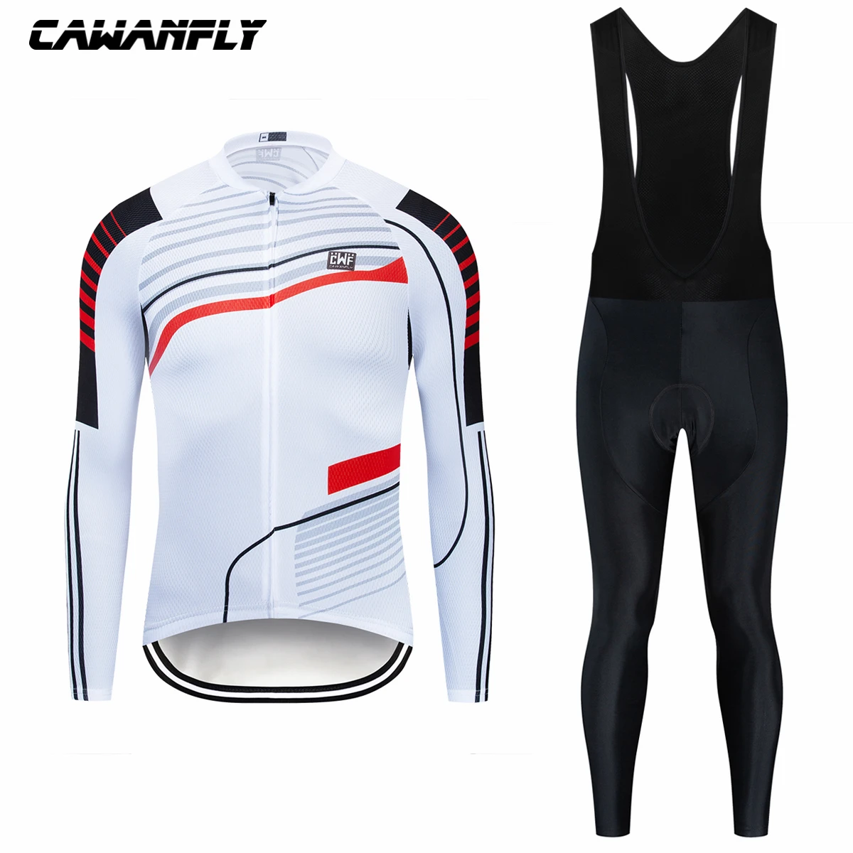 Многоцветный Ropa de ciclismo de cawanfly verde de verano de, Traje de Jersey para hombre, para monstar велосипед al aire libre, panta - Цвет: Многоцветный